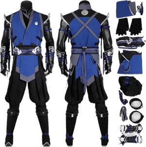 Sub-Zero Mortal Kombat 1 Cosplay Suit