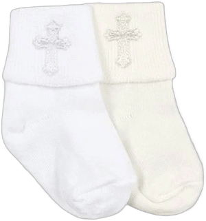 Jefferies Baby Boys Christening Cross Socks