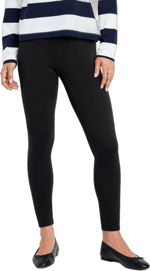 Old Navy Women's High-Waisted Fleece-Lined Leggings