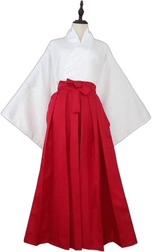 Foxtume Miko Shrine Maiden Hakama Set