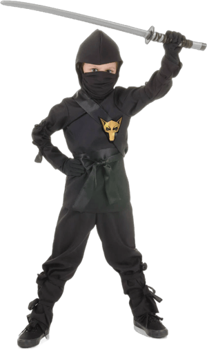 Black Ninja Child Costume