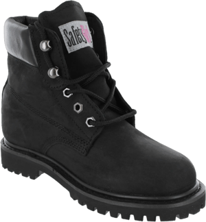 Safety Girl Steel Toe Boots for Women's Black Waterproof Work Boots for Women's Steel Toe Boots