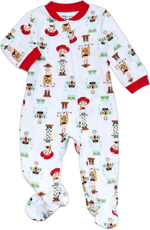 Disney Pixar Toy Story Toy Story Baby One-Piece Footed Pajamas, Sizes NB-9M