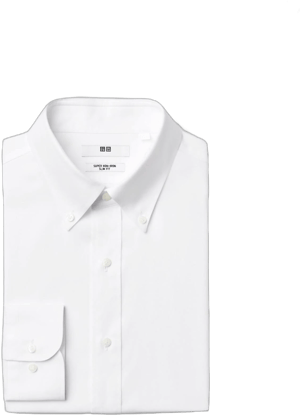 UNIQLO Men's Super Non-Iron Slim Shirt