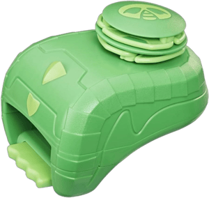 PJ Masks Gekko Hero Gauntlet Preschool Toy, Gekko Costume and Dress-Up Toy with Spinning Gekko Shield for Kids Ages 3 and Up