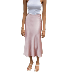 Daisysilk Silk Midi Skirt