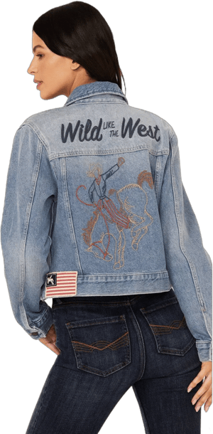 Idyllwind Women's Rigid Foster Embroidered Trucker Jacket