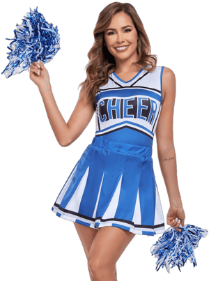 Women's High School Cheerleader Costume