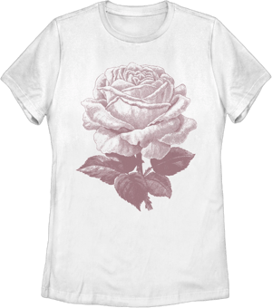 Lost Gods Rose Sketch Graphic T-Shirt