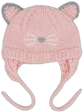 Hello Little Page Kitty Knit Hat