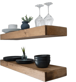 Urbandi Handcrafted Modern Floating Shelves