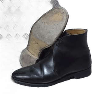 Officers George Boots Black Leather Ceremonial Genuine British