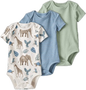 carter's Little Planet Baby Organic Cotton Bodysuits