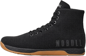 NOBULL Men's Outwork High-Top in Black Gum | Training Shoes