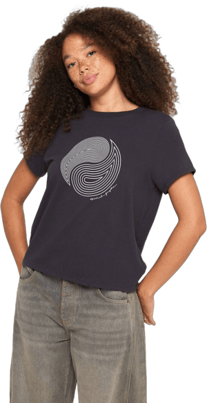 Spiritual Gangster Women's New Wave Lila Graphic T-Shirt