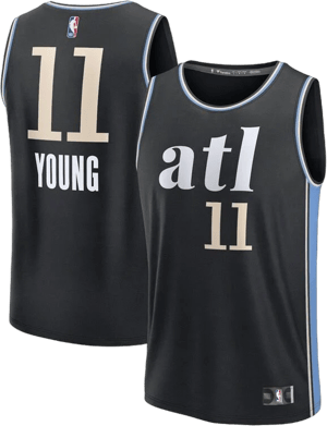 Fanatics Men's Trae Young Atlanta Hawks City Edition Fast Break Jersey