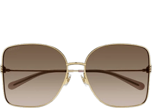 62mm Oversized Square Sunglasses