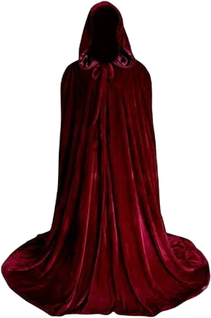 Yaolan Velvet Christmas Hooded Cape