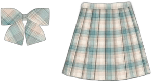 Women's Y2K Pleated Mini Plaid Skirt