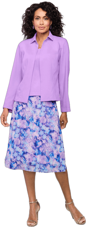 Blair 3-Piece Floral Print Skirt Set