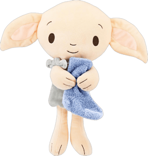 KIDS PREFERRED Harry Potter Dobby Plush Weighted Stuffed Animal The Lovable House Elf Holding His Iconic Sock for Babies, Toddlers, and Kids 15 inches