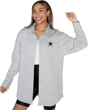 Dallas Cowboys Women's Way to Go Mid Athletic Jacket