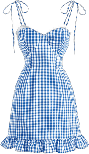 Floerns Women's Gingham Cami Dress