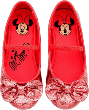 Disney Kids Minnie Mouse Sequin Flats