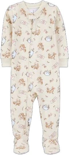 Carter's Baby Boys Winnie The Pooh Snug Fit Cotton Footie Pajamas