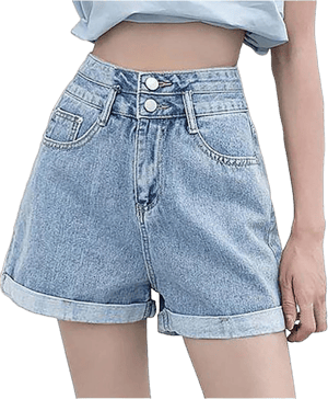 Women's High Waisted Denim Shorts Casual Ripped Summer Hot Short Jeans Frayed Distressed Jeans Shorts with Pockets Prime Big Deal Days 2024