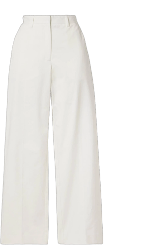 Matteau Organic Cotton-blend Twill Straight-leg Pants