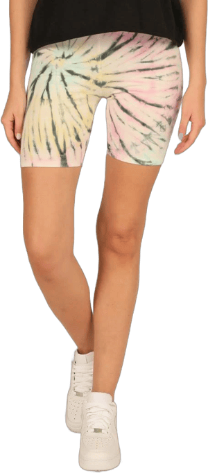 Ocean Drive Women's Tie Dye Biker Shorts