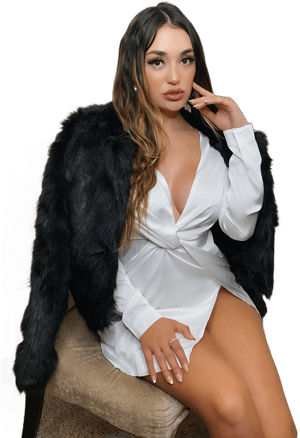 Fashion Nova Women's Franchesca Fur Jacket