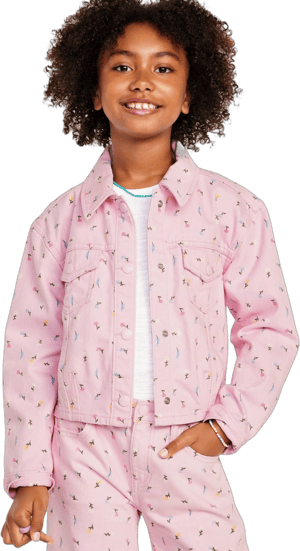 Old Navy Kids Cropped Trucker Jean Jacket