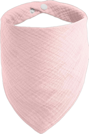 Solid Color Bandana for Medium Dogs with Adjustable Button Pet's Scarf,Light Pink,Medium