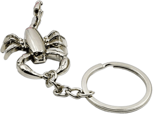 Scorpion Metal Keyring