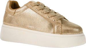 Dirty Laundry Womens Record Metallic Platform Sneakers