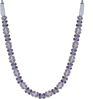 Tarinika Floral Meadow CZ Necklace