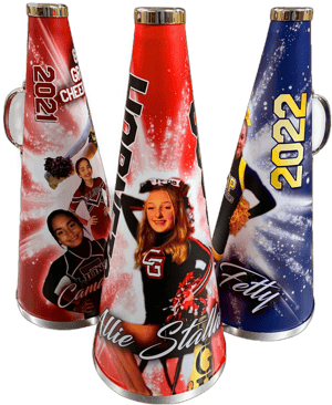 Make-A-Ball Custom Photo Cheerleading Megaphone