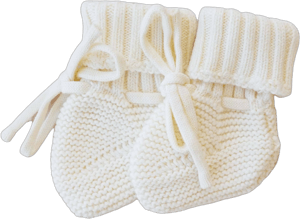 Knit Baby Booties