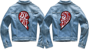 Personalized Bestie Swiftie Denim Jacket