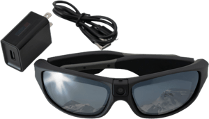 Elegant Polarized DVR Digital Video Recording Sunglasses Unisex