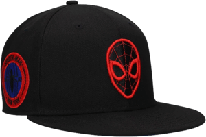 Men's Marvel Spiderman Logo Elements Fitted Hat