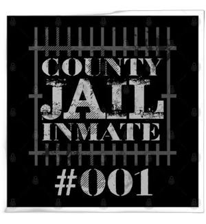 County Jail Inmate Escaped Prisoner Costume Wall And Art Print