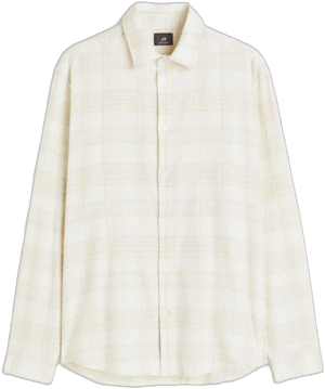 H&M Men's Regular Fit Flannel Shirt