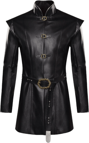 Aemond Cosplay Leather Jacket Coat