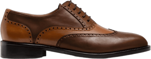 Hockerty Leather Full Brogue Shoes