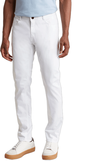 T.R. Premium Men's Slim Fit Cotton Stretch Chino Pants