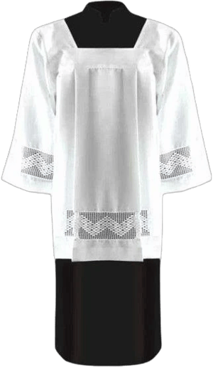 Priest Surplice Cotton Lace