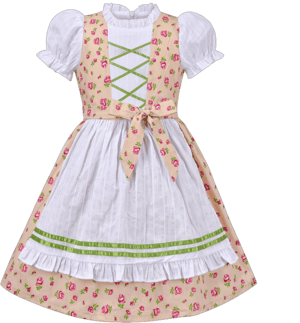 Girls' Bavarian Dirndl Dress